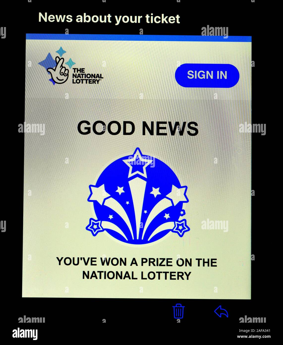 official lottery