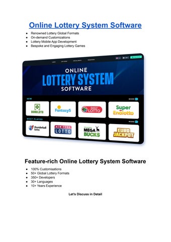lottery online